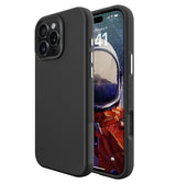 iPhone 16 Pro Triangle Pattern MagSafe Case - Black | Rugged Shockproof Back Cover image 0