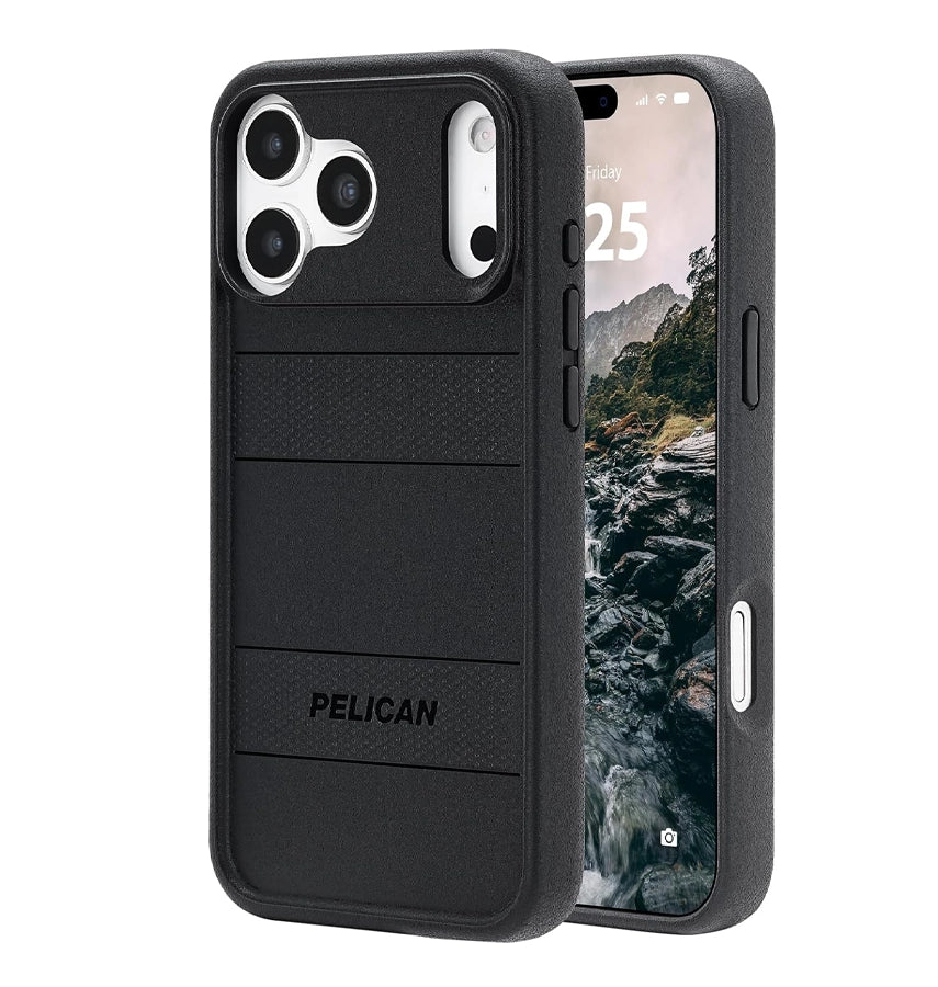 iPhone 17 Pro Max Case – Black | Pelican Protector MagSafe Cover with Military-Grade Drop Protection & Sleek Design image 1