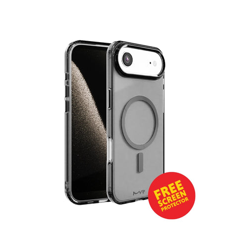 iPhone 17 Air Impact IMD Case – Black | MVR Durable IMD Design, Scratch Resistant, Lightweight Protection image 0