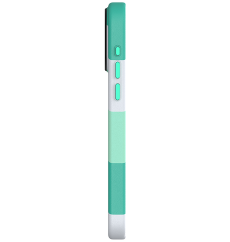 iPhone 15 Pro Max MVR Stripe Vibe Case - Celeste Blue | Perfect Fit Design, Soft Touch Protective Cover image 2