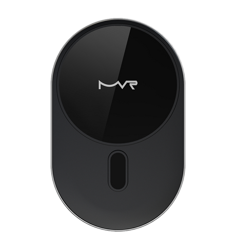 MVR T2 MagSafe Car Phone Holder - Glossy Black | Strong Magnetic Hold & 360° Adjustable image 1