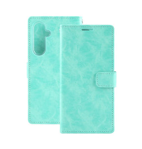 Samsung Galaxy S24 Plus Wallet Case – Mint | Goospery Mercury Bluemoon Diary Cover with Slim Design & Magnetic Lock image 0