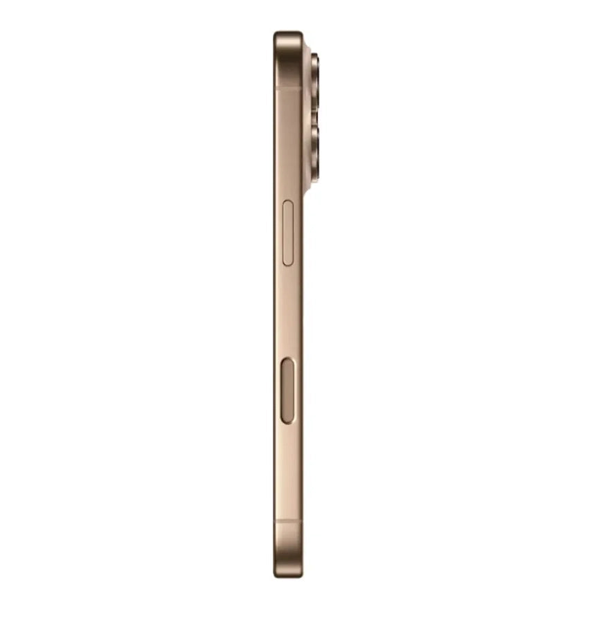 iPhone 16 Pro Refurbished 128GB – Desert Titanium | Good Condition | 1-Year Warranty image 1