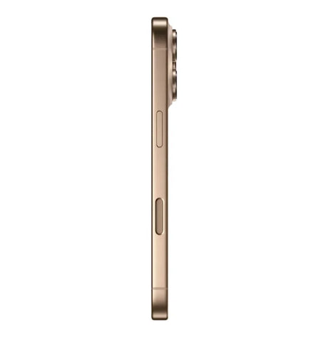 iPhone 16 Pro Refurbished 128GB – Desert Titanium | Good Condition | 1-Year Warranty image 1