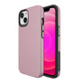 iPhone 15 Plus Triangle Pattern MagSafe Case - Rose Gold | Rugged Shockproof Back Cover image 0
