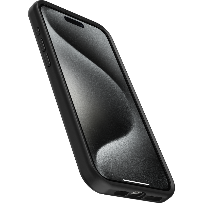 iPhone 15 Pro Max Magsafe Case – Black | OtterBox Symmetry Series, Soft Touch Protective Cover image 2