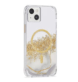 iPhone 14 Plus Case – White | Case-Mate Karat Marble MagSafe Cover with Stylish Design & Impact Protection image 3