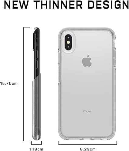 iPhone XR Case – Clear | OtterBox Symmetry Series Slim, Stylish & Protective Cover image 3