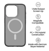iPhone 15 Pro Max MVR Nova Back Cover - Jet Black image 3