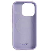 iphone 15 Plus MVR Liquid Silicone Case - Lavender | Soft Touch Protective Cover image 1
