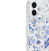 iPhone 17 MagSafe Case – Clear/Blue | Kate Spade 3D Floral Design, Scratch-Resistant, MagSafe Compatible image 2