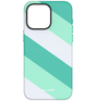 iPhone 15 MVR Stripe Vibe Back Cover - Mint Green image 0