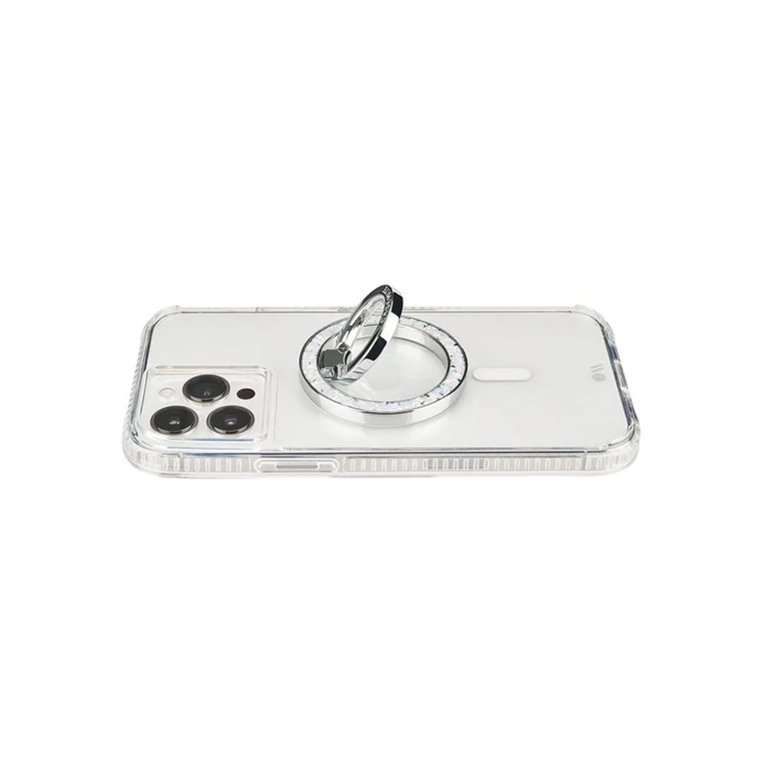 Case-Mate Magnetic Ring Stand – Twinkle Diamond | Sparkling Phone Grip & Kickstand with Strong Magnetic Attachment image 3