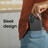 Samsung Galaxy S23 Case - Black | OtterBox Symmetry Series, Shockproof Protective Cover image 1