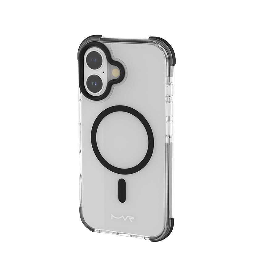 iPhone 16 Case - Black | MVR Robust Shockproof & Scratch Resistant Protective Back Cover image 1
