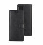 iPhone 15 Plus Wallet Case – Black Floral | Goospery Mercury Bluemoon PU Leather with 360° Protection & Front Pocket for Cards image 0