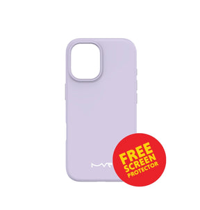 iPhone 17 Liquid Silicone Case – Lavender | MVR Fade-Resistant Color, Smooth Texture, MagSafe Alignment image 0