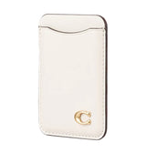 Coach MagSafe Card Holder – Chalk | Stylish Magnetic iPhone Card Holder for Everyday Use image 1