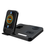 MVR Black Foldable 3 in 1 Charging Stand Universal Charger with Light - DC-2 image 2