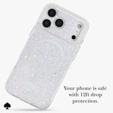 iPhone 18 Pro Kate Spade Chunky Glitter Case | MagSafe Cover with Reflective Glitter