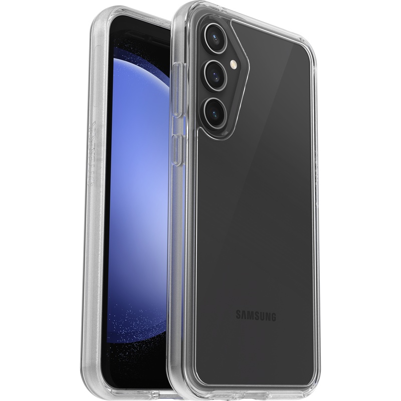 Samsung Galaxy S23 FE 5G Case – Clear | OtterBox Symmetry Series , Rugged Shockproof Back Cover image 1