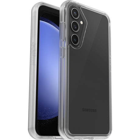 Samsung Galaxy S23 FE 5G Case – Clear | OtterBox Symmetry Series , Rugged Shockproof Back Cover image 1