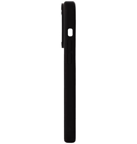 iphone 15 Plus MVR Liquid Silicone Case - Black | Soft Touch Protective Cover image 2