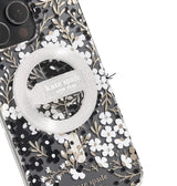 Magnetic MagSafe Loop Grip – Sparkle Silver | Kate Spade Stylish & Functional Phone Accessory image 1