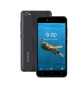 Aspera AS5 4G - Black | 5" 16:9 FWVGA display | 2GB RAM + 32GB ROM | 2000mAh battery image 0
