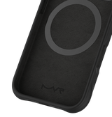 iPhone 16 Pro MVR Wave Silicone Case - Black | Shockproof & Slim Fit Back Cover image 1