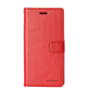 iPhone 6/6s/7/8/ SE (2nd Gen) Mercury Bluemoon Diary Wallet Flip Case - Red | Shockproof Protective Cover image 0