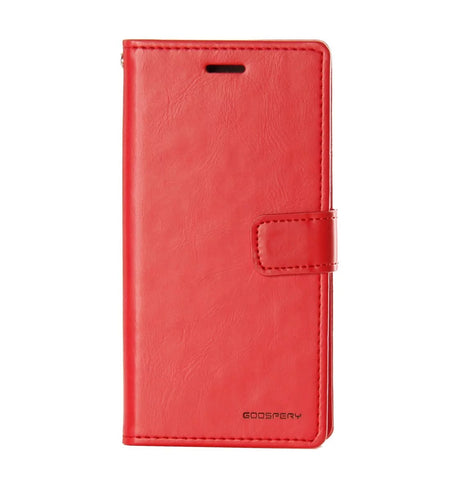 iPhone 6/6s/7/8/ SE (2nd Gen) Mercury Bluemoon Diary Wallet Flip Case - Red | Shockproof Protective Cover image 0