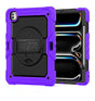 Apple iPad Pro 13" (2024) Case - Purple | Survivor Generic 360 Rotating Hand Strap Stand, Protective Cover image 0