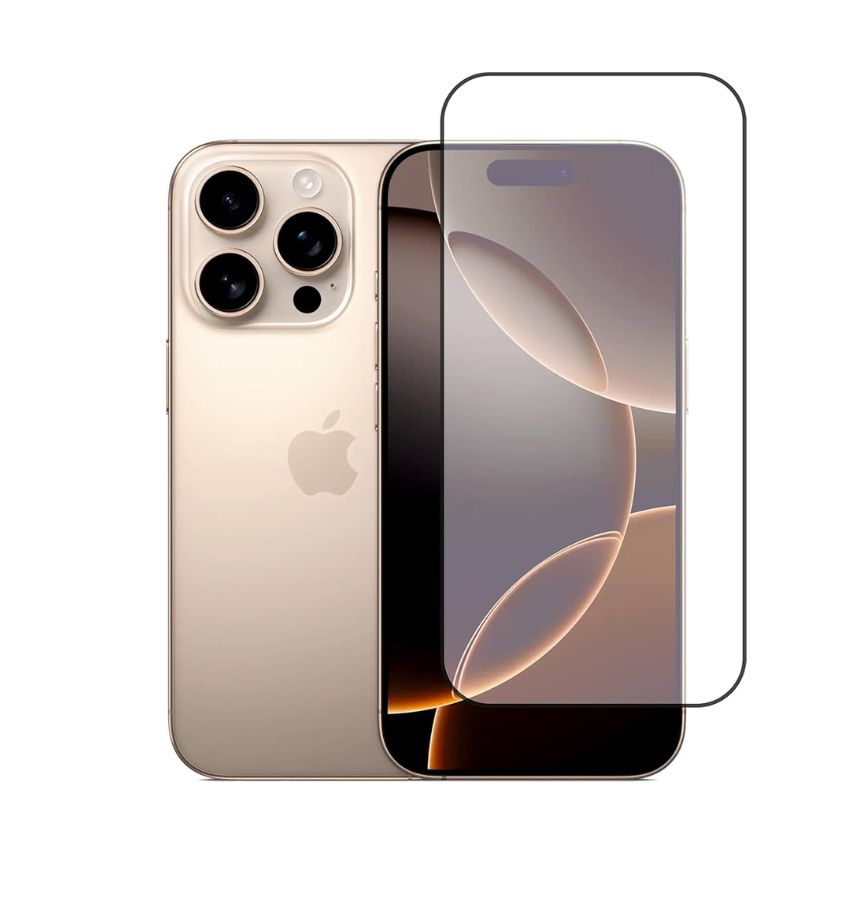 iPhone 16 Pro/17/17Pro Tempered Glass Screen Protector - Clear | Scratch-Resistant, Perfect Fit Design image 0