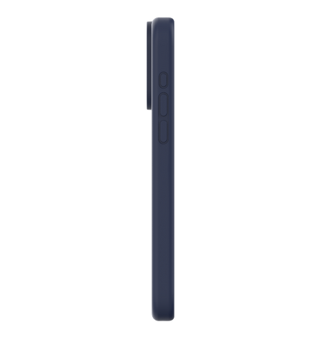iPhone 15 MVR Liquid Silicone Case - Navy Blue | Soft Touch Protective Cover image 3