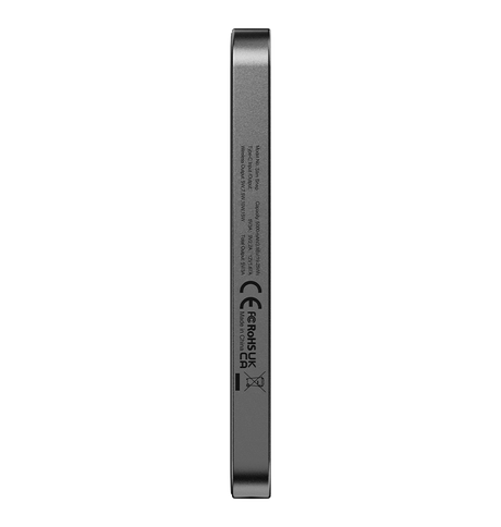 MVR Wireless MagSafe Power Bank - Black | Snap 5000mAh, Ultra Slim Portable Charger image 3