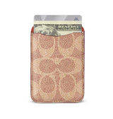 Coach MagSafe Card Holder – Signature Tan | Stylish & Durable iPhone Accessory with Secure Magnetic Attachment image 0