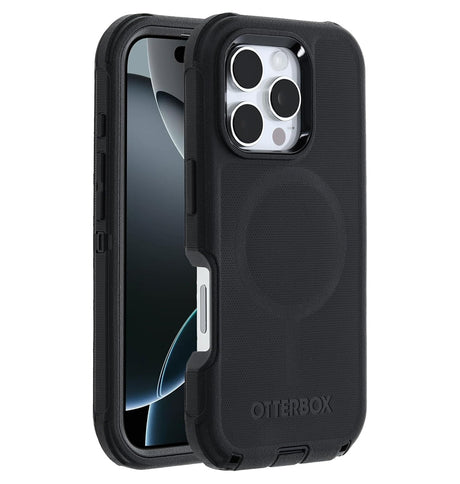 iPhone 16 Pro Magsafe Case – Black | Otterbox Defender Series, Rugged Shockproof Back Cover image 0