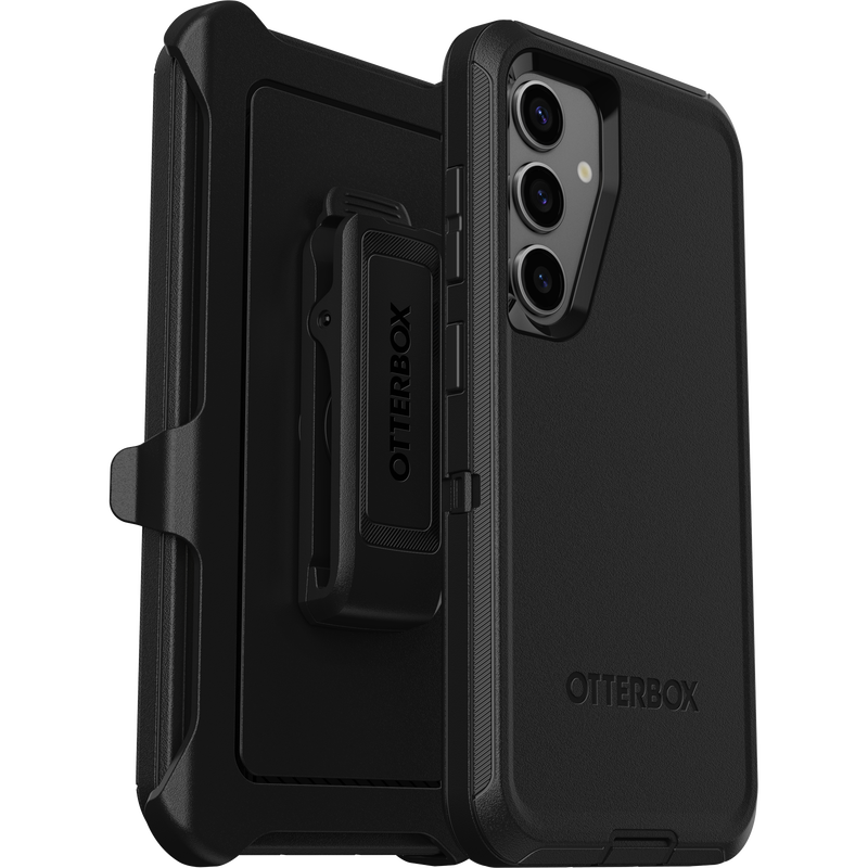 Samsung S24 MagSafe Case - Black | Otterbox Defender Series, Rugged Shockproof Back Cover image 1