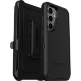 Samsung S24 MagSafe Case - Black | Otterbox Defender Series, Rugged Shockproof Back Cover image 1