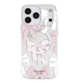 iPhone 17 Pro Max  Tied With a Bow MagSafe Case – Clear/Pink/White | Kate Spade Protective Cover with Stylish, Slim & Durable Design image 0