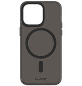 iPhone 15 Pro MVR Impact IMD Case - Silver | MagSafe Compatible, Soft Touch Protective Cover image 0