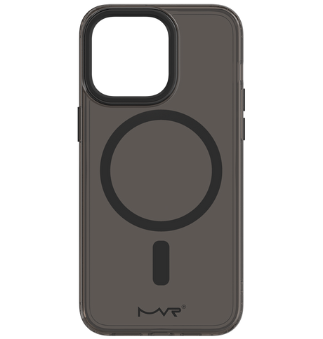 iPhone 15 Pro MVR Impact IMD Case - Silver | MagSafe Compatible, Soft Touch Protective Cover image 0