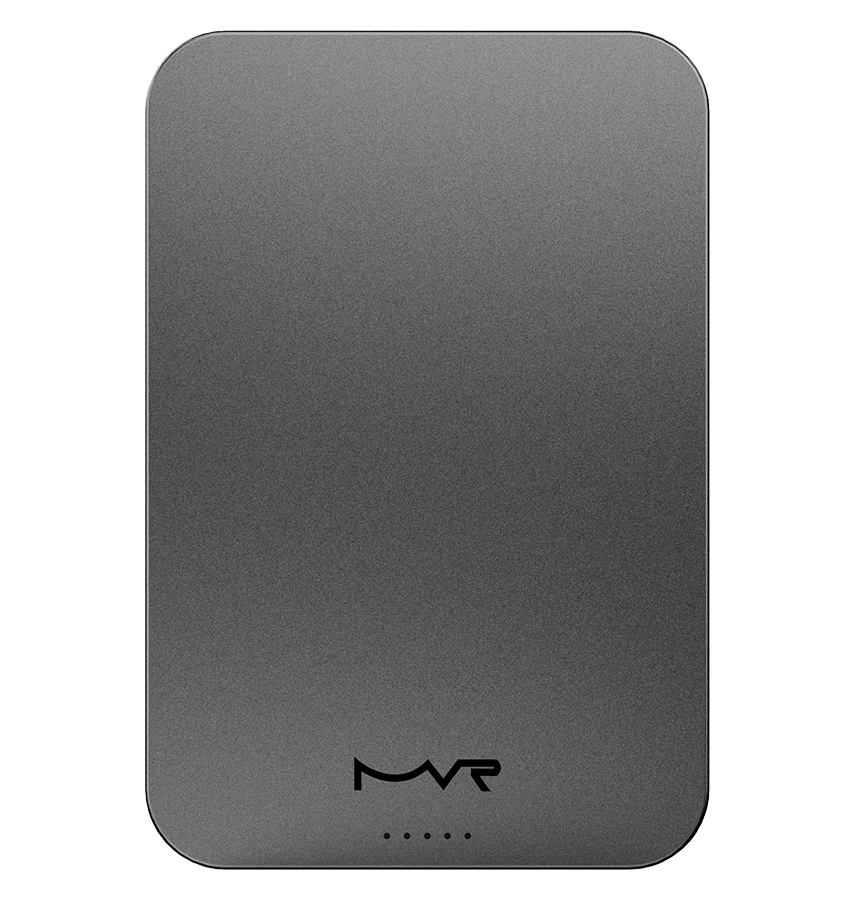 MVR Wireless MagSafe Power Bank - Black | Snap 5000mAh, Ultra Slim Portable Charger image 4