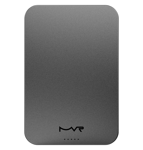 MVR Wireless MagSafe Power Bank - Black | Snap 5000mAh, Ultra Slim Portable Charger image 4
