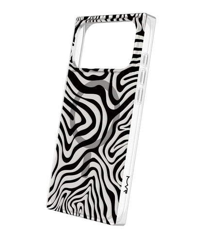 iPhone 17 Pro Max BoxedIn Case – Mono Swirl | MVR Slim Protective Cover, Stylish Pattern, MagSafe Compatible image 1