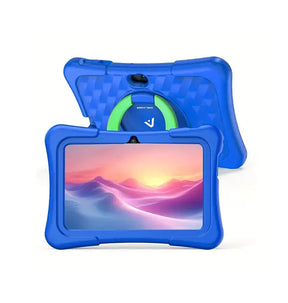 7-Inch Kids Android Tablet – Blue | Child-Friendly Design with Parental Controls, Preloaded Educational Apps image 0