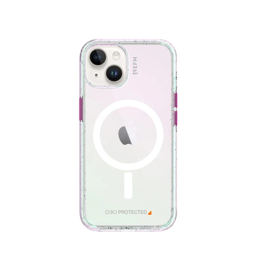 iPhone 14 Pro Case – Glitter Pearl | EFM Aspen D3O Crystalex Armour Series Stylish, Slim & Durable Protection image 0