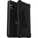 Google Pixel 8 Pro Case - Black | OtterBox Defender Series, Scratch-Resistant Rugged Protective Back Cover image 1