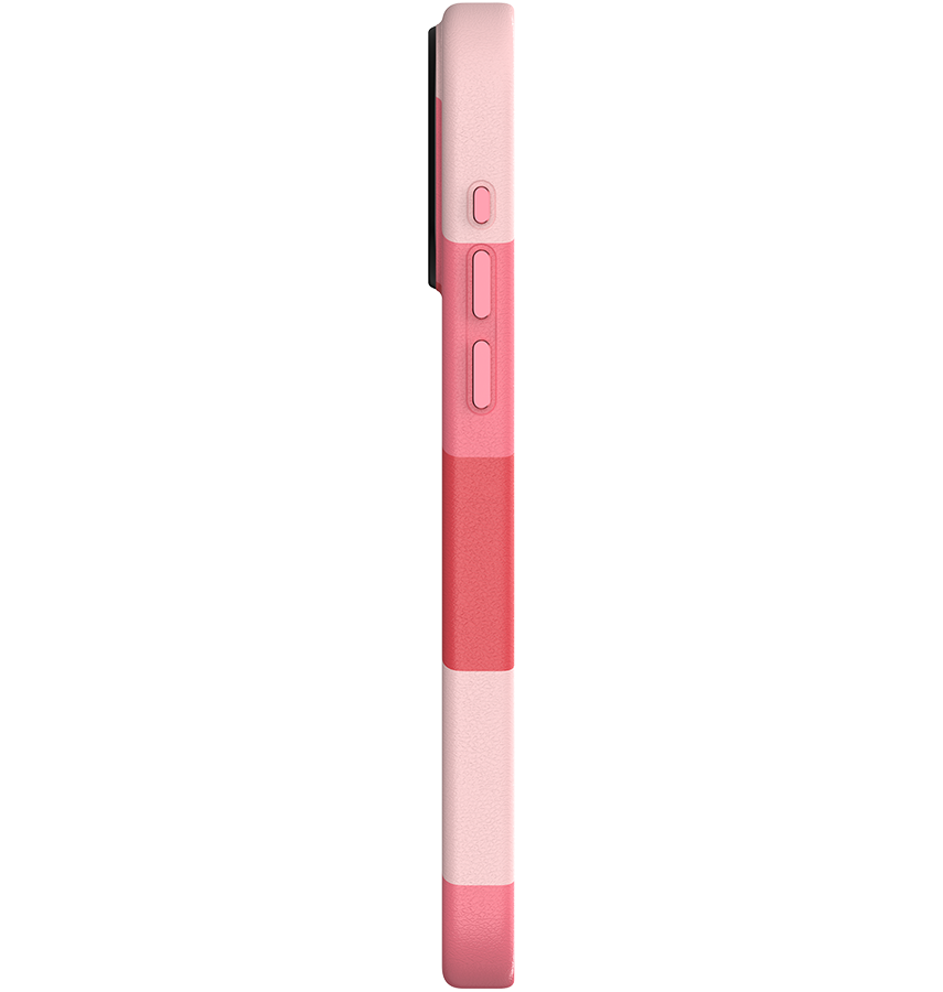 iPhone 15 Pro Max MVR Stripe Vibe Case - Sakura Pink | Perfect Fit Design, Soft Touch Protective Cover image 3